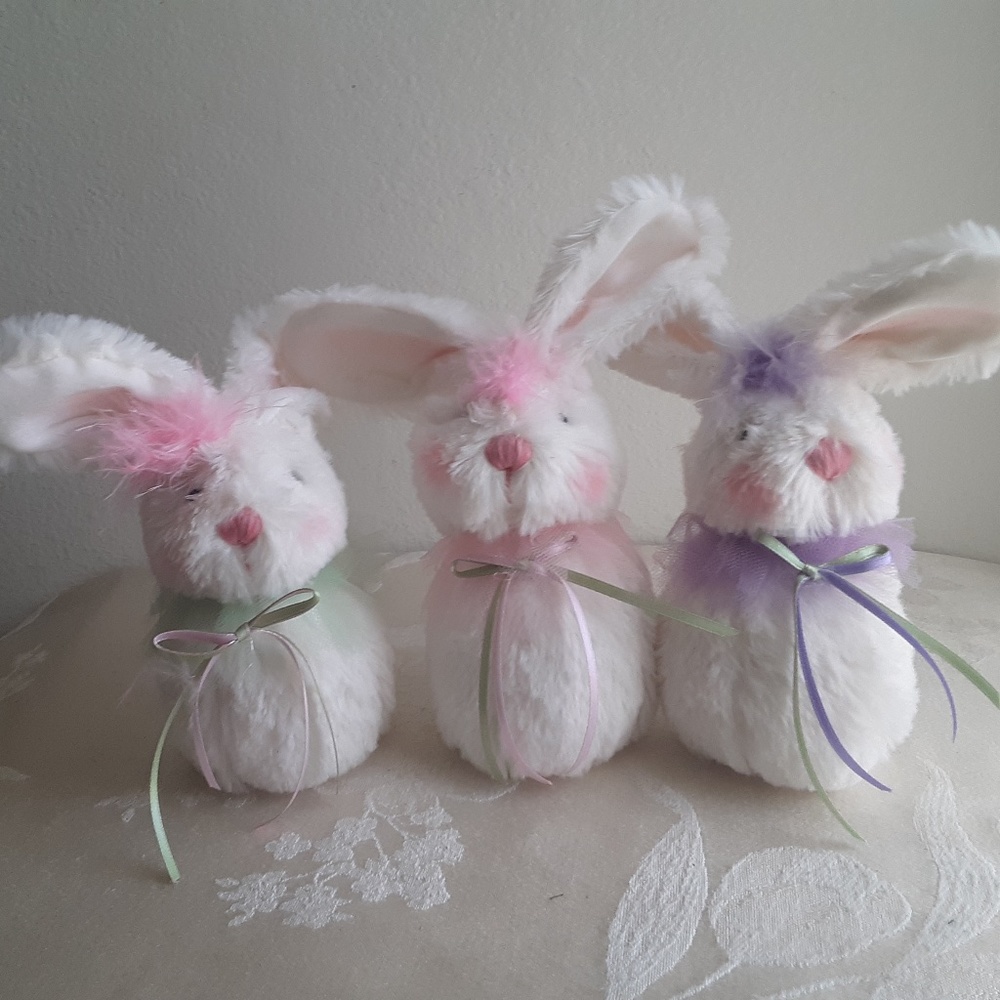White Bunny Rabbit Decoration New 🐣 choice